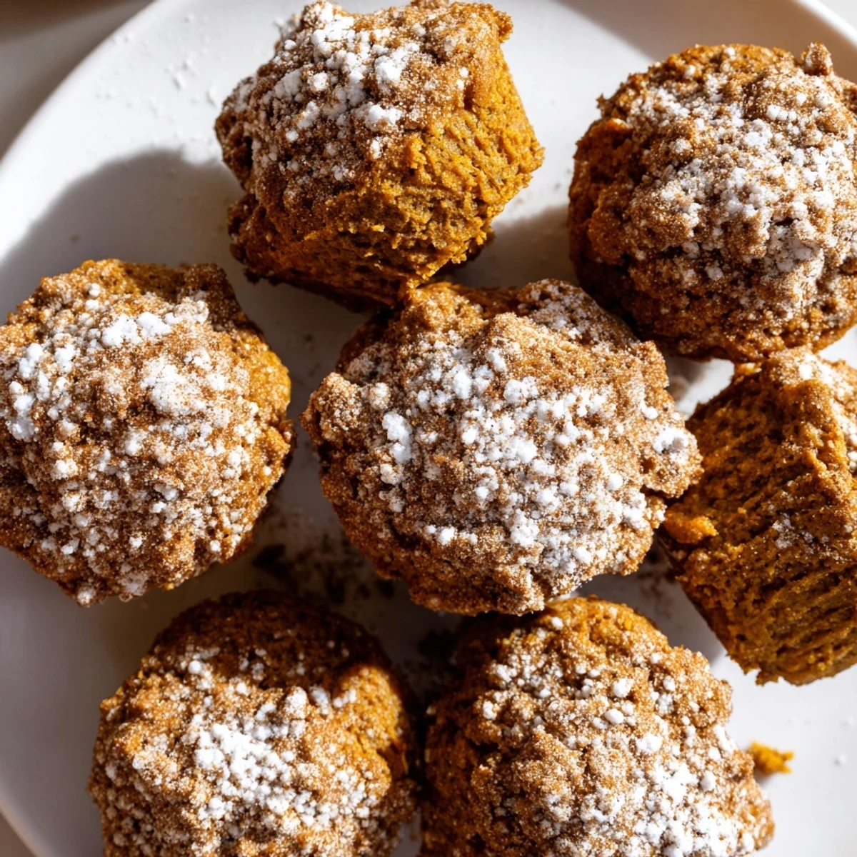 Deliciously spiced pumpkin bites infused with aromatic chai flavors for fall snacking.  