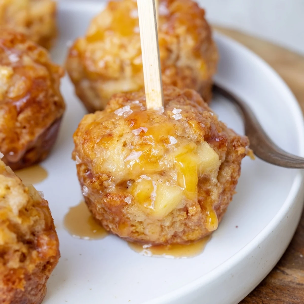 Maple Bourbon Apple Cheddar Pops