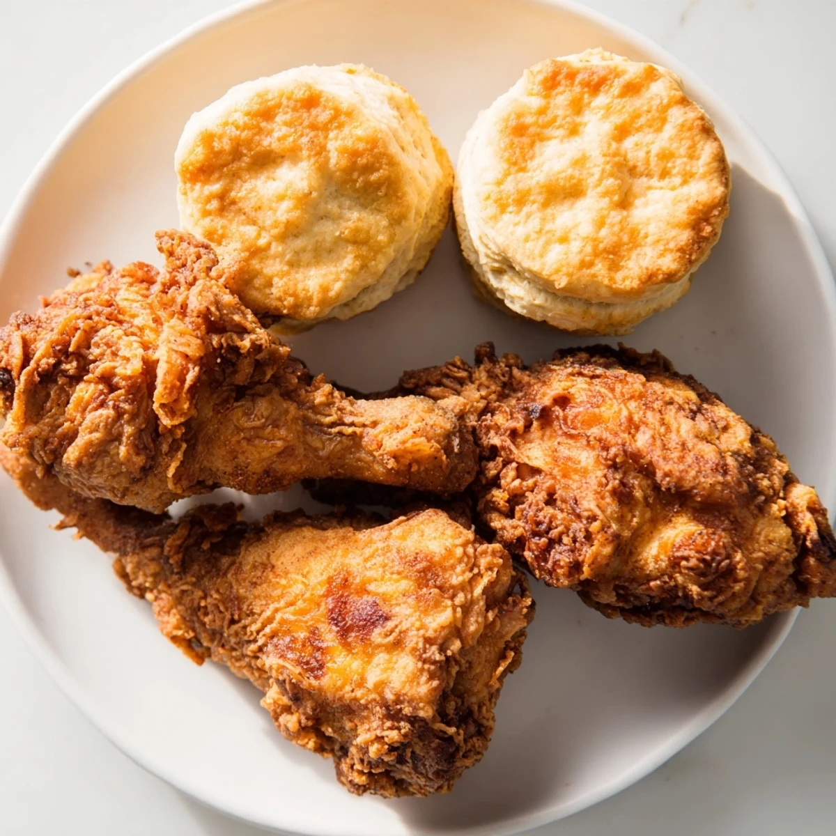 Southern Fried Chicken Biscuits