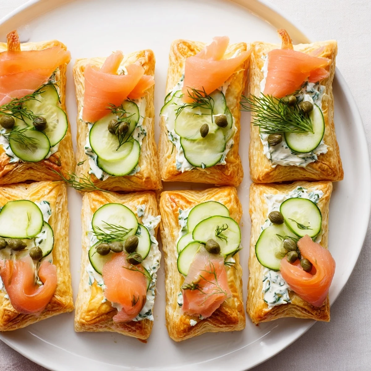 Close-up of elegant Étoiles Filantes Assiette de Fin dAnnée, a delightful French appetizer, perfect for a gathering.