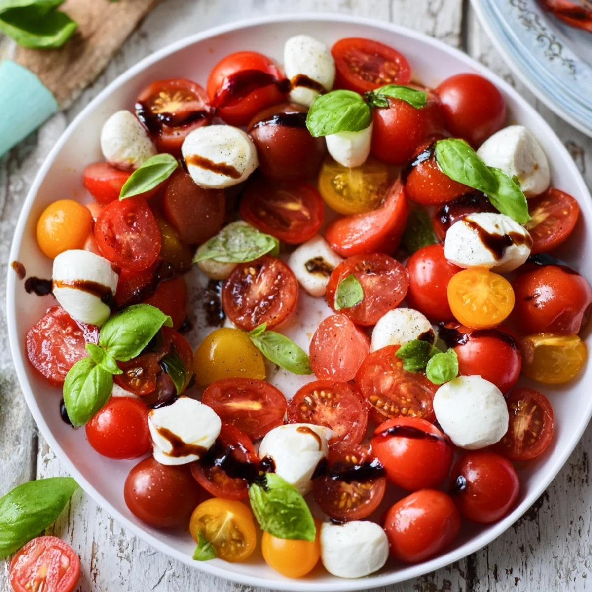 Cherry Tomato Basil Ring