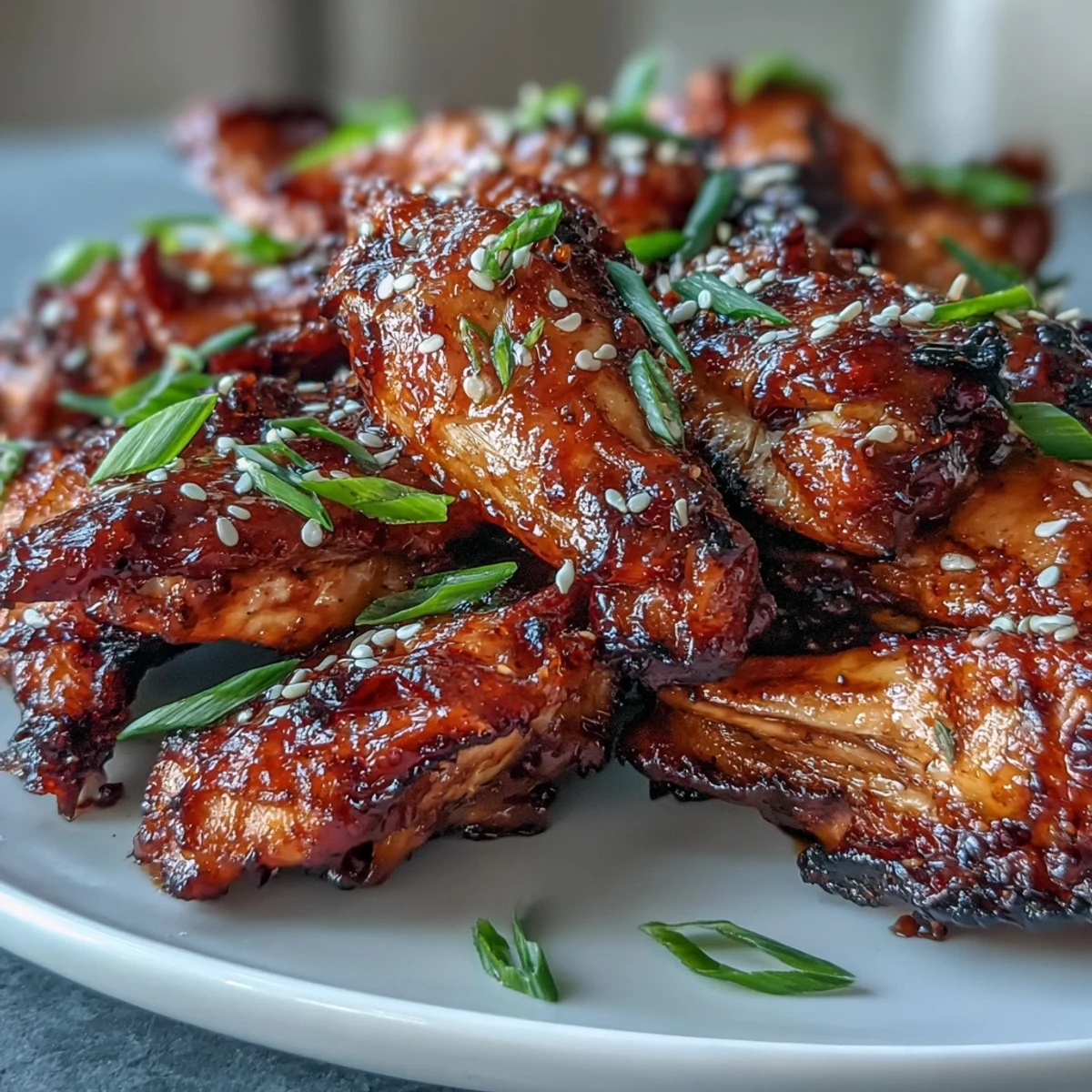 Savory Coca Cola Chicken Wings plated alongside fluffy white rice and crisp steamed broccoli florets.