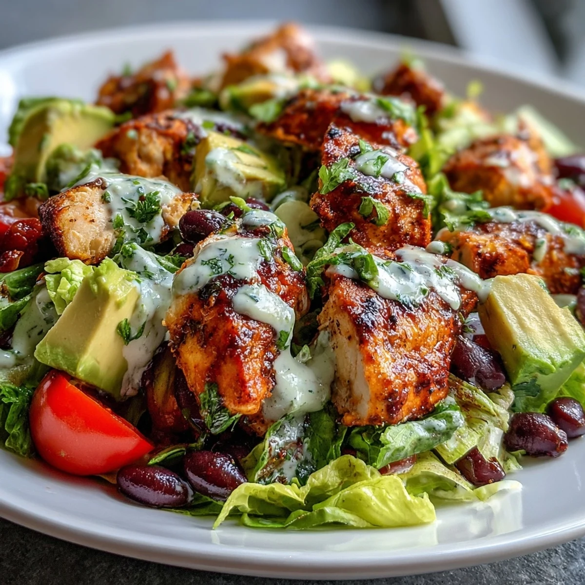 High Protein Southwest Chicken Salad