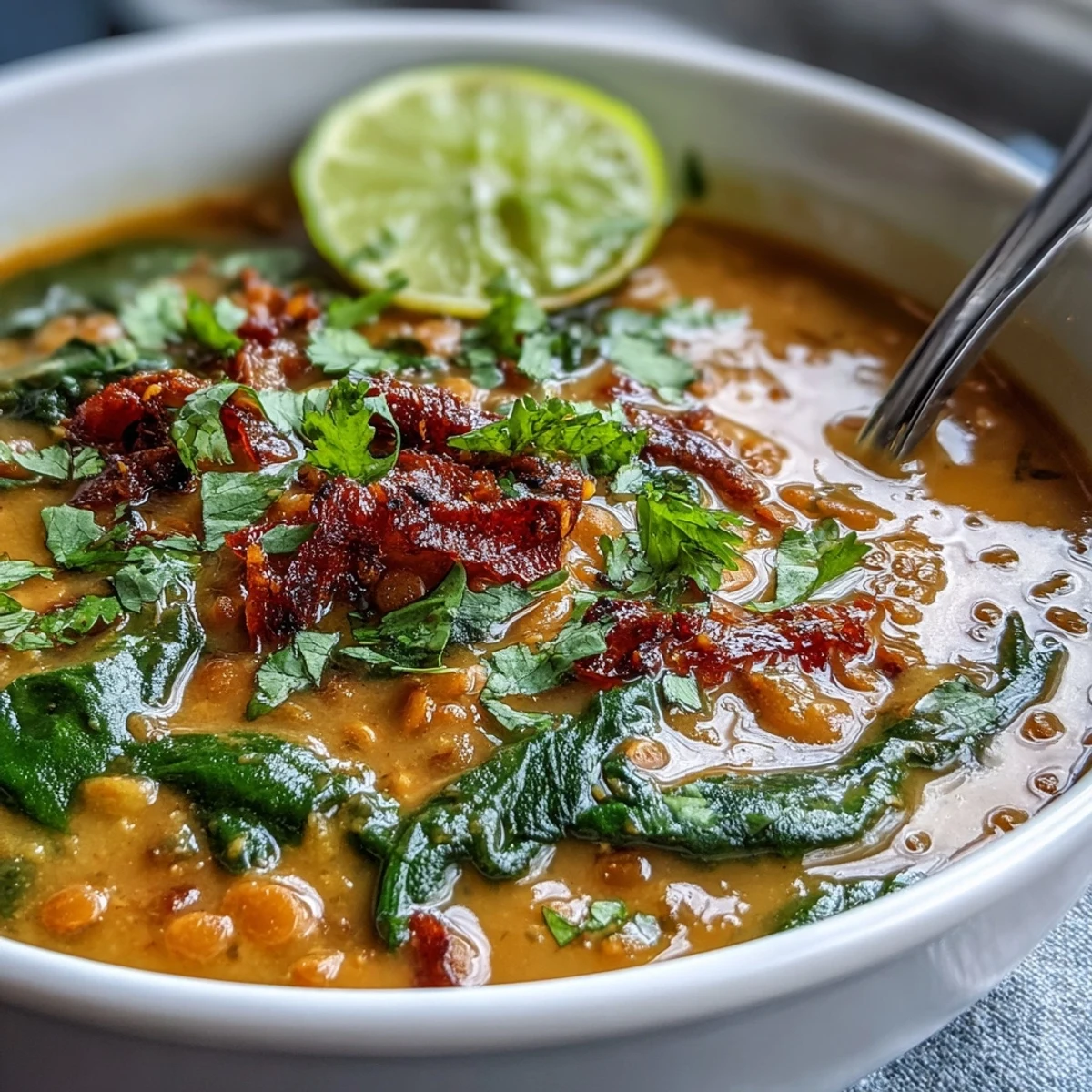 Vegan Coconut Lentil Dahl