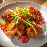 Vietnamese caramel chicken dish