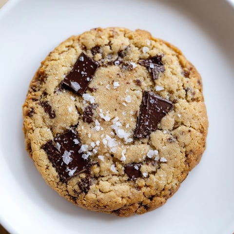 Golden-brown Miso Brown Butter Cookies, perfectly crisp edges, and studded with melting chocolate chips.
