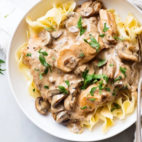 Creamy Chicken Stroganoff #118