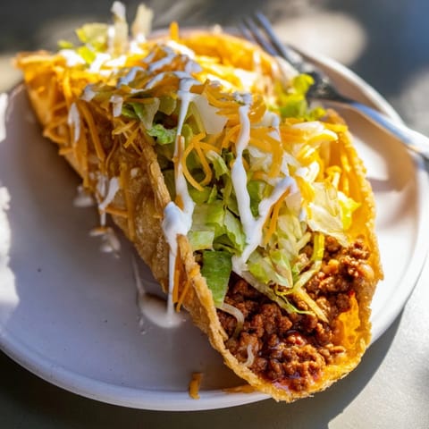 Cheesy Gordita Crunch Tacos