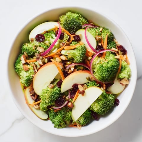 Broccoli Apple Hot Salad