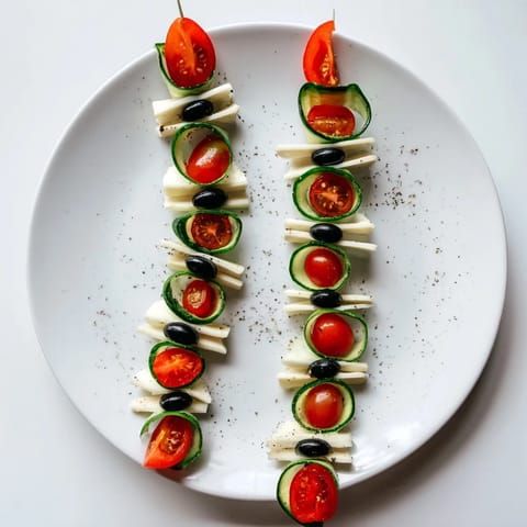 Double Helix Appetizer Display