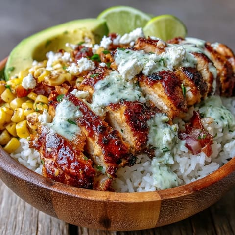 Street Corn Chicken Rice Bowl #492