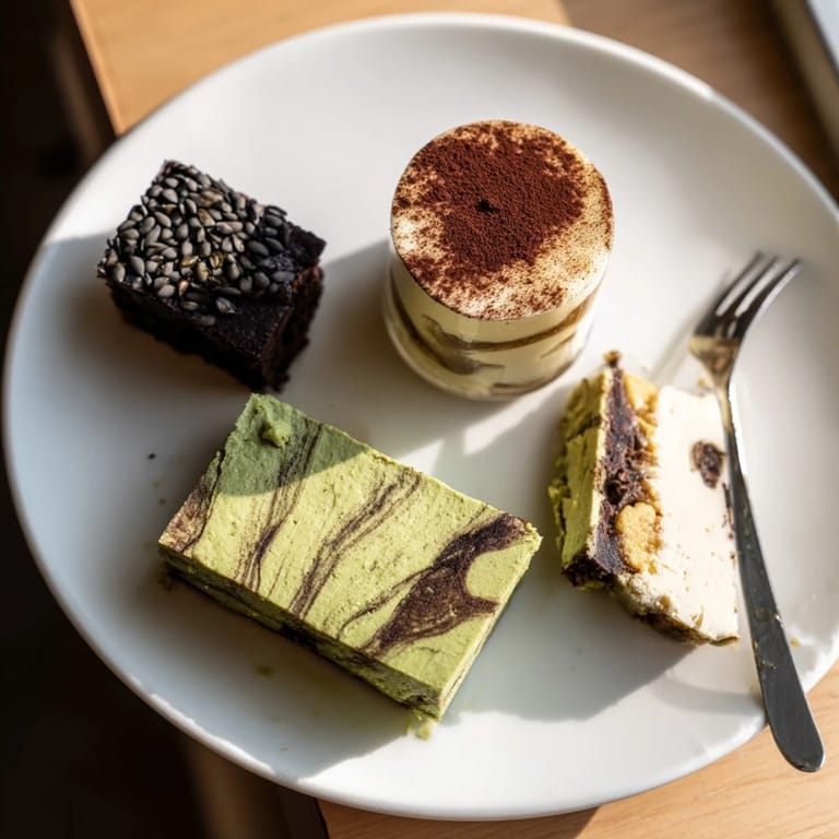 Chai tiramisu cups layered with creamy mascarpone and aromatic spices for a unique dessert.  