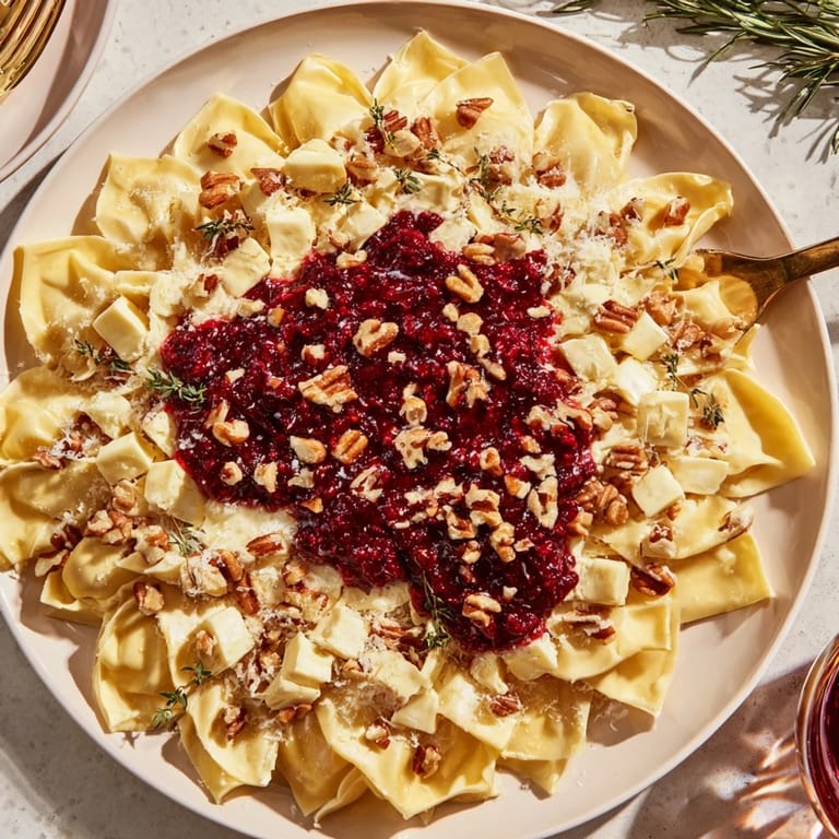 Warm and flaky Cranberry Brie Bites appetizer: a delicious blend of sweet cranberry and creamy Brie.