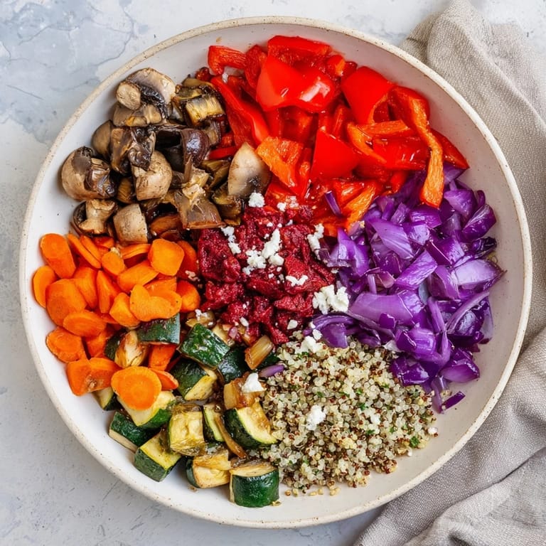 Close-up of The Spice Route, a vegetarian global cuisine with a medley of aromatic ingredients.