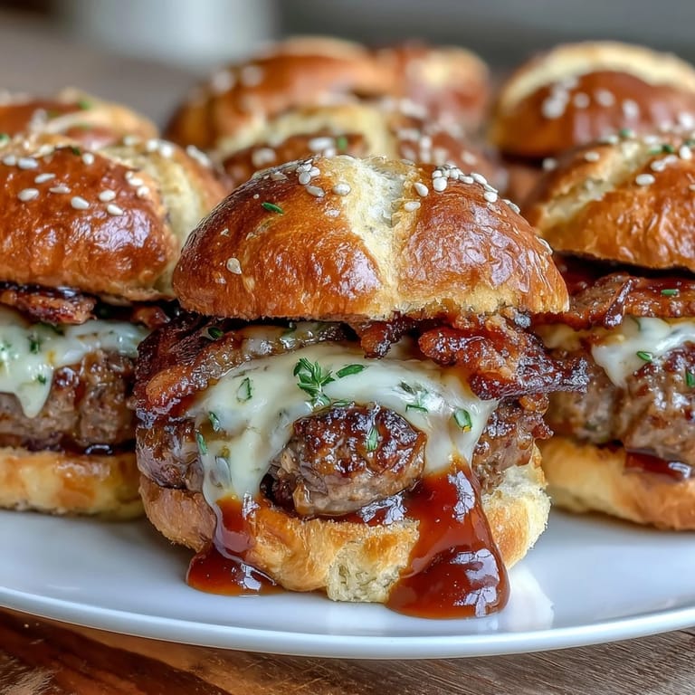 Colorful party snack board with BBQ sliders, assorted chips, and crisp veggies, perfect for sharing at a baby shower.  