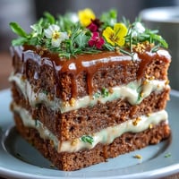 Showcasing rich Taurus Cake with delicate floral buttercream and edible blossoms.